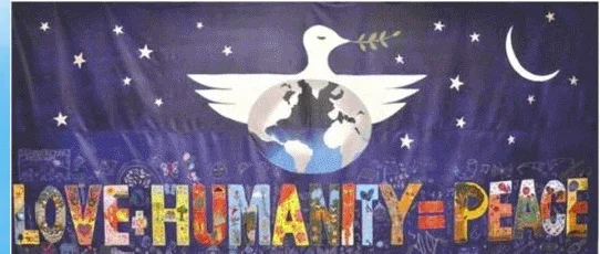 LOVE HUMANITY = PEACE